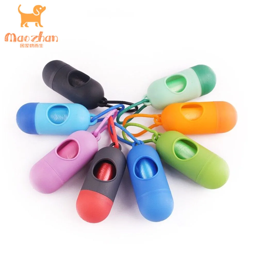 Hot Sale Plastic Cat Pet Dog Waste Poop Bag Dispenser