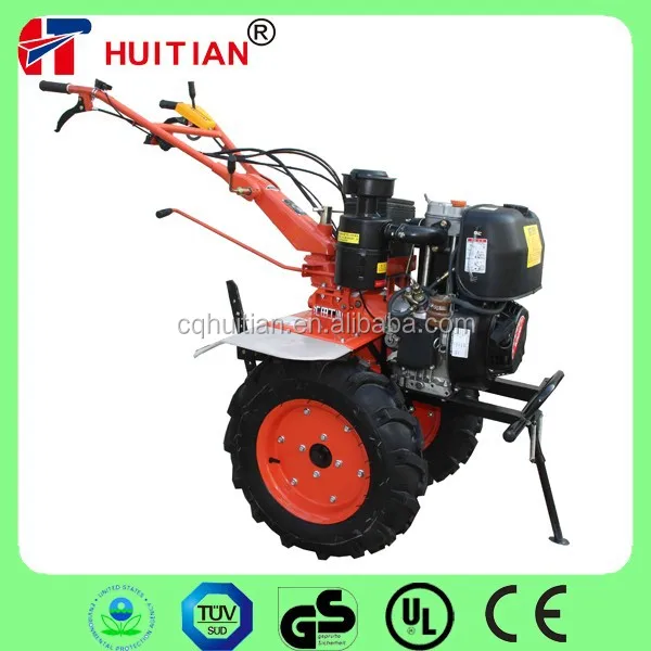 Real 12HP Diesel Tiller Rotovator from China