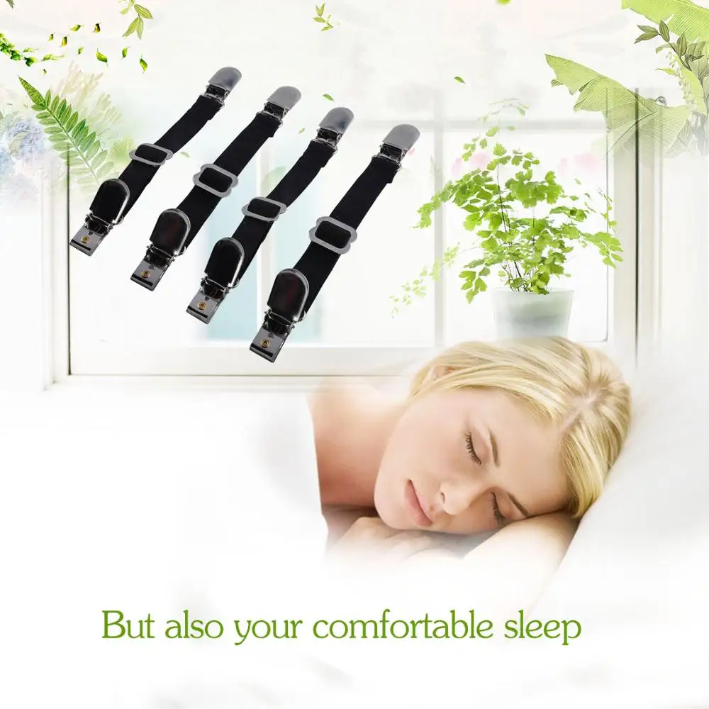 
Greenwell bedding mattress straps bed sheet straps tighteners sheet keepers bed sheet corner holders 