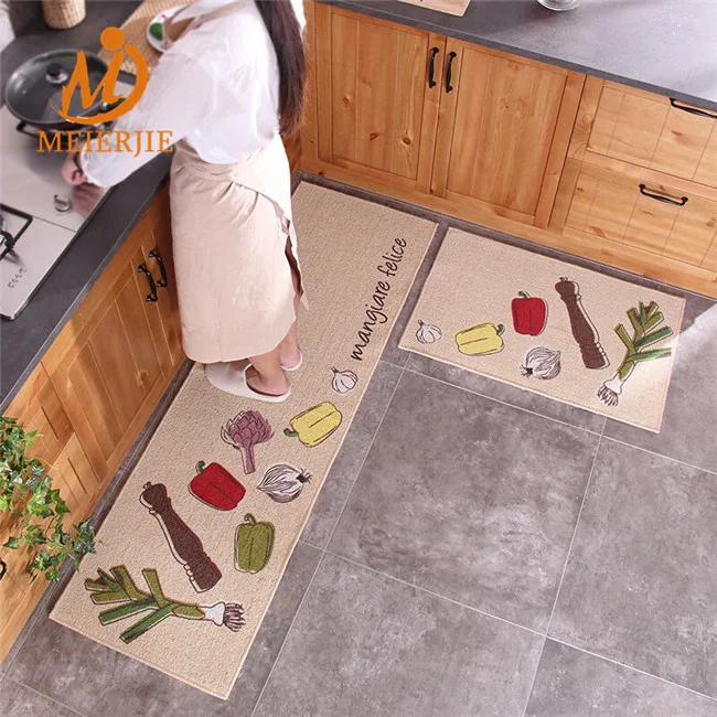 door mat with pvc backing,waterproof bath mat PVC anti fatigue kitchen mat