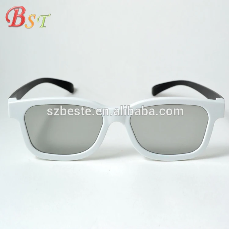 factory price save 10% plastic circular polarized 3d glasses 3d eyewear 3d lens