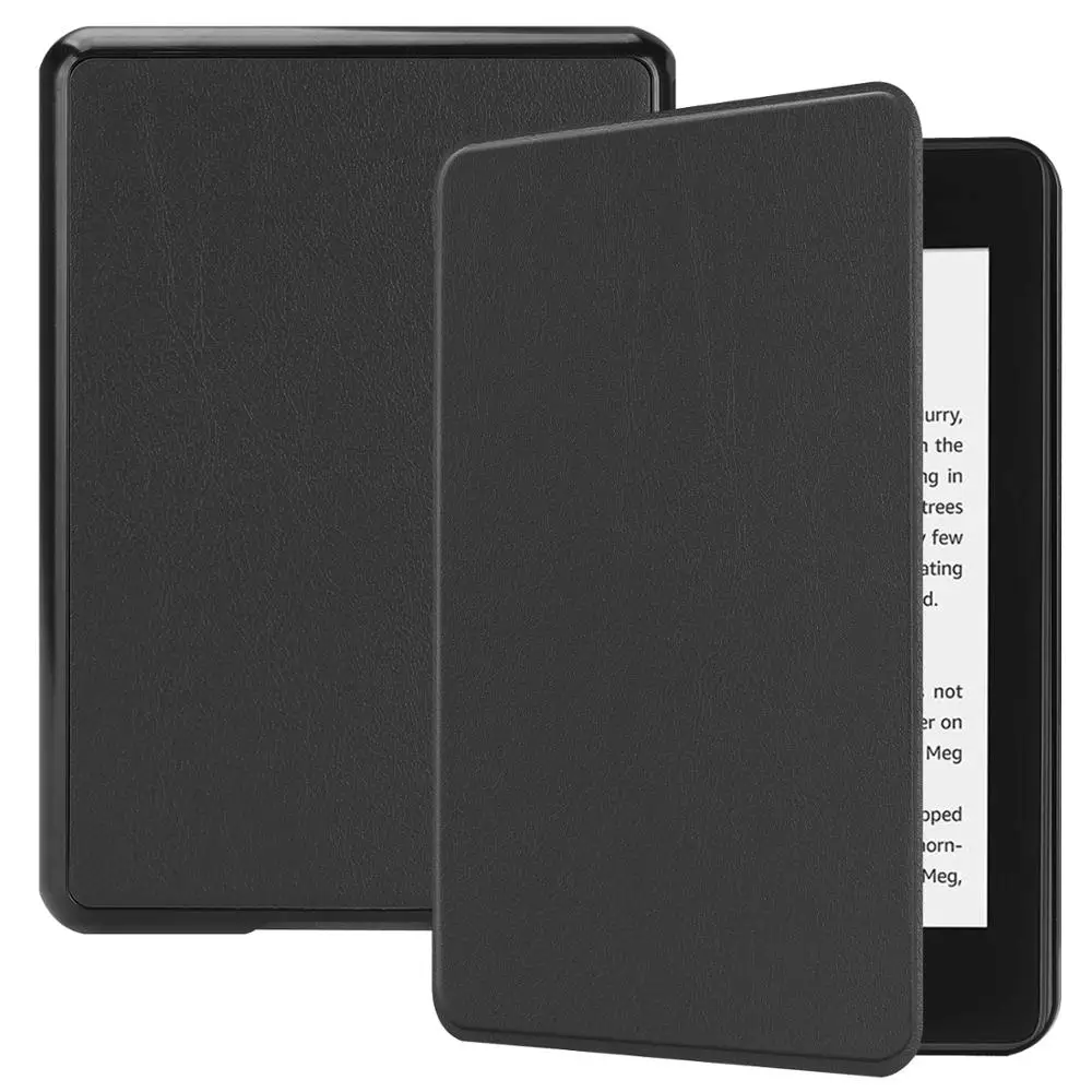 Amazon Горячая продажа кожаный чехол для Kindle Paperwhite 2018