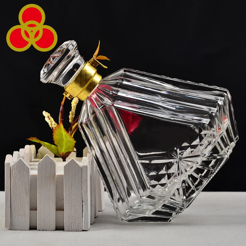 Custom 350ml 500ml 700ml 750ml liquor bottle screw cap