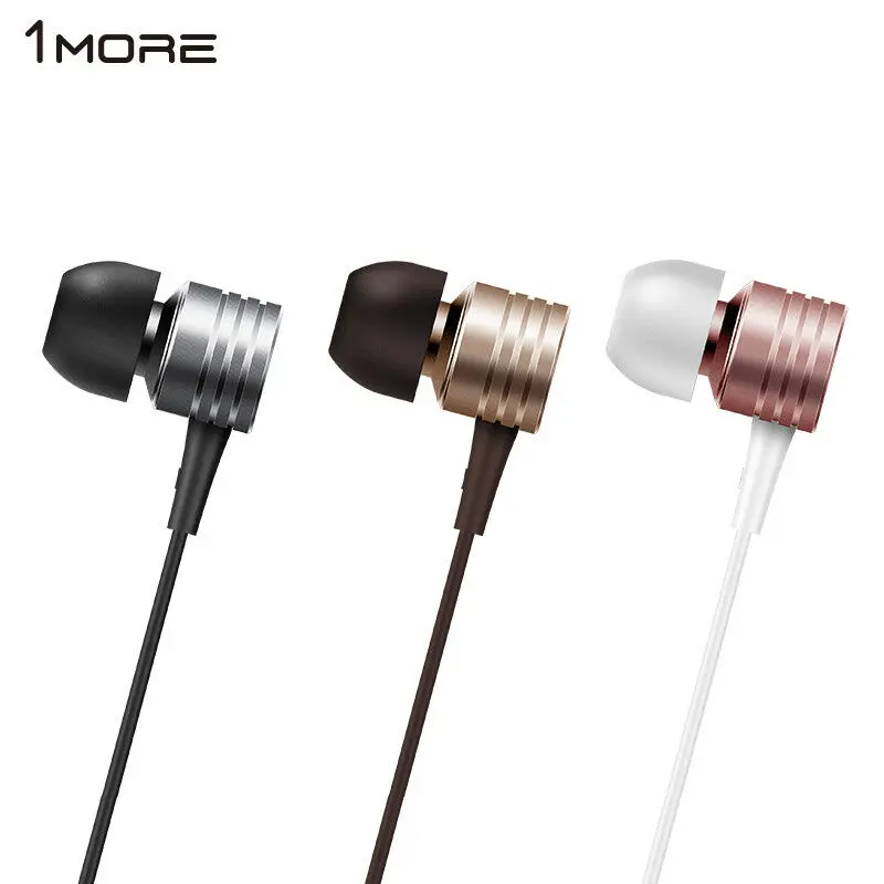1 more piston in-ear наушники стерео гарнитура наушники с защитой от пота с микрофоном E1003 классические наушники-вкладыши легкие наушники