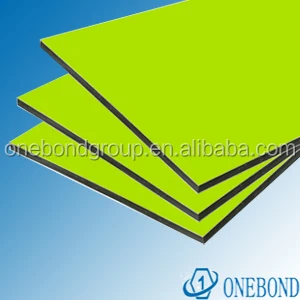 aluminum composite panel with PVDF coating for exterior wall of high building
