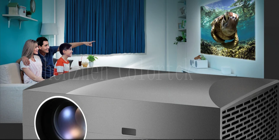LCD projector F30 FHD native 1920x1080 resolution with high bright more than Portable projector