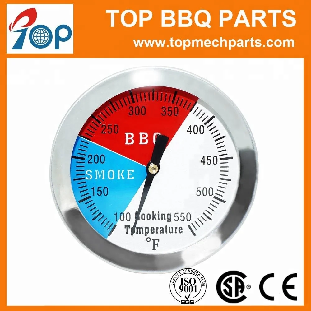 400C Stainless Steel Oven BBQ Grill Temperature Indicator