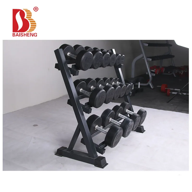 
Hot Selling Hex Dumbbell Storage Rack Gym Equipment Home 