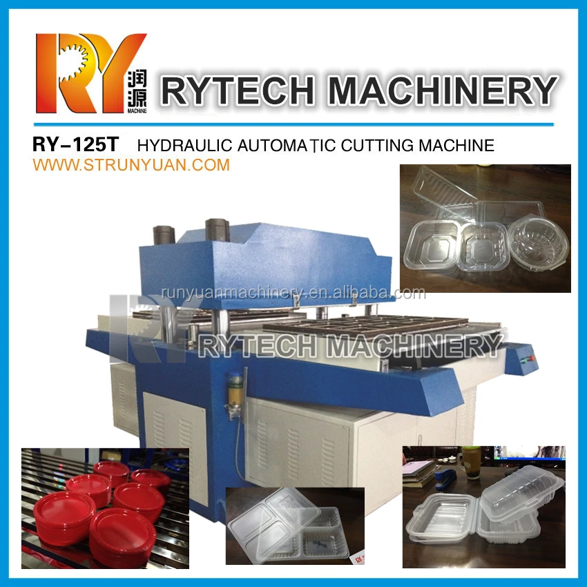 Automatic Hydraulic Plastic Sheet Cutting Machine Die Press Cutting Machine