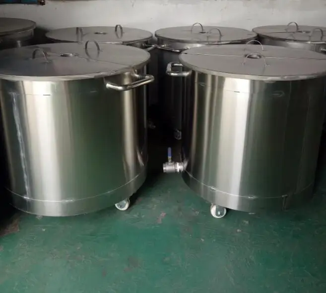 Емкость 100L-2000L, Китай, низкая цена, баки для хранения с покрытием, бак для смешивания нержавеющей стали