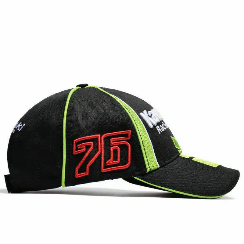  Новая модная мотоциклетная Черная шапка с 3D вышивкой Мужская крутая хлопковая