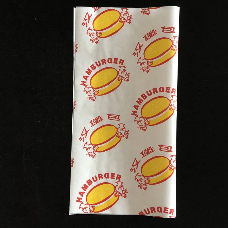 
38gsm Wrapping Paper Burger Bakery Baking Paper 