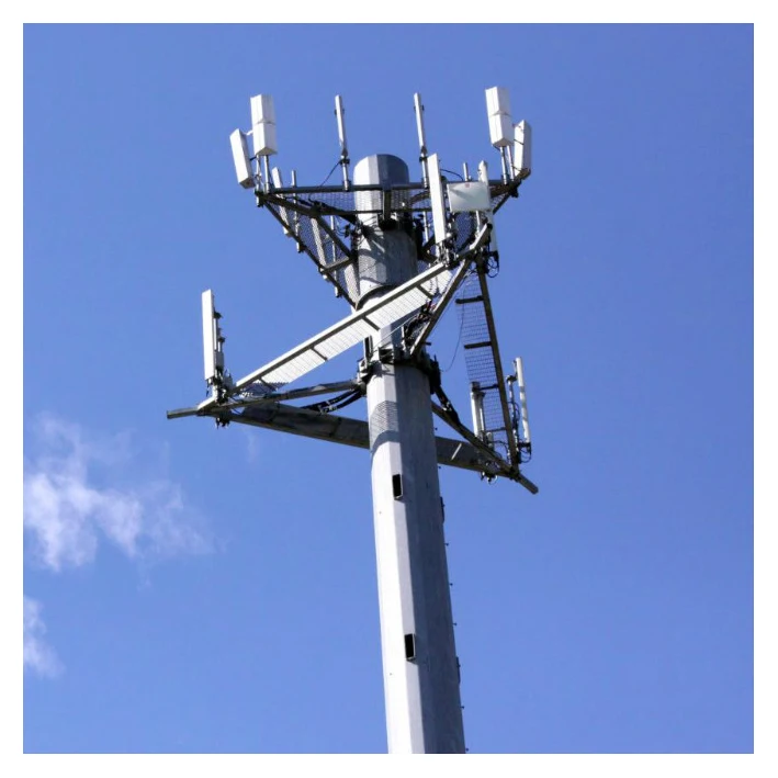 Galvanized Gsm Antenna Telescopic Mast Tower