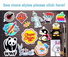 movie Scream logo funny Notebook refrigerator skateboard trolley case backpack Tables book Waterproof PVC sticker