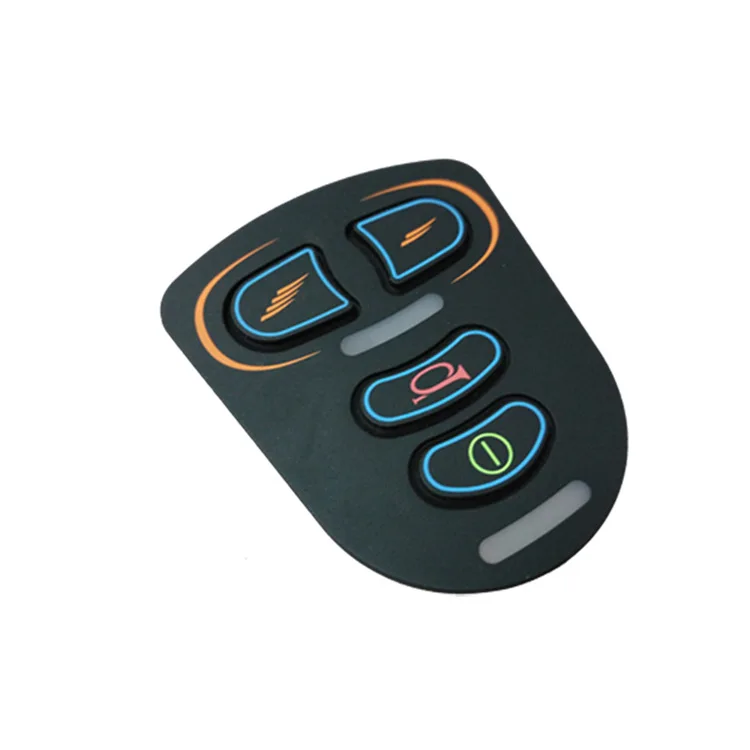 
Black controller silicone rubber keypads/ keypad for remote 