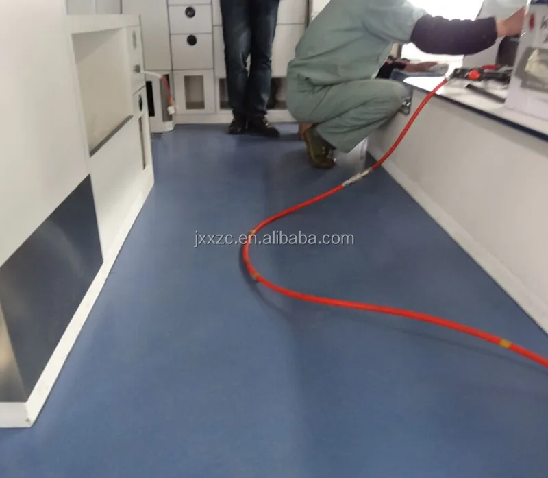 
China Factory Direct PVC Vinyl Laminate Flooring For Bus Ambulance Car Train 