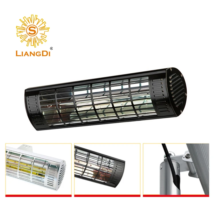 LIANGDI terrace heating wall mounted infrared patio heater