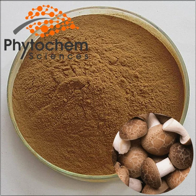 
Best quality low price Lentinus edodes Extract 30% Polysaccharide Shiitake Mushroom Extract powder 