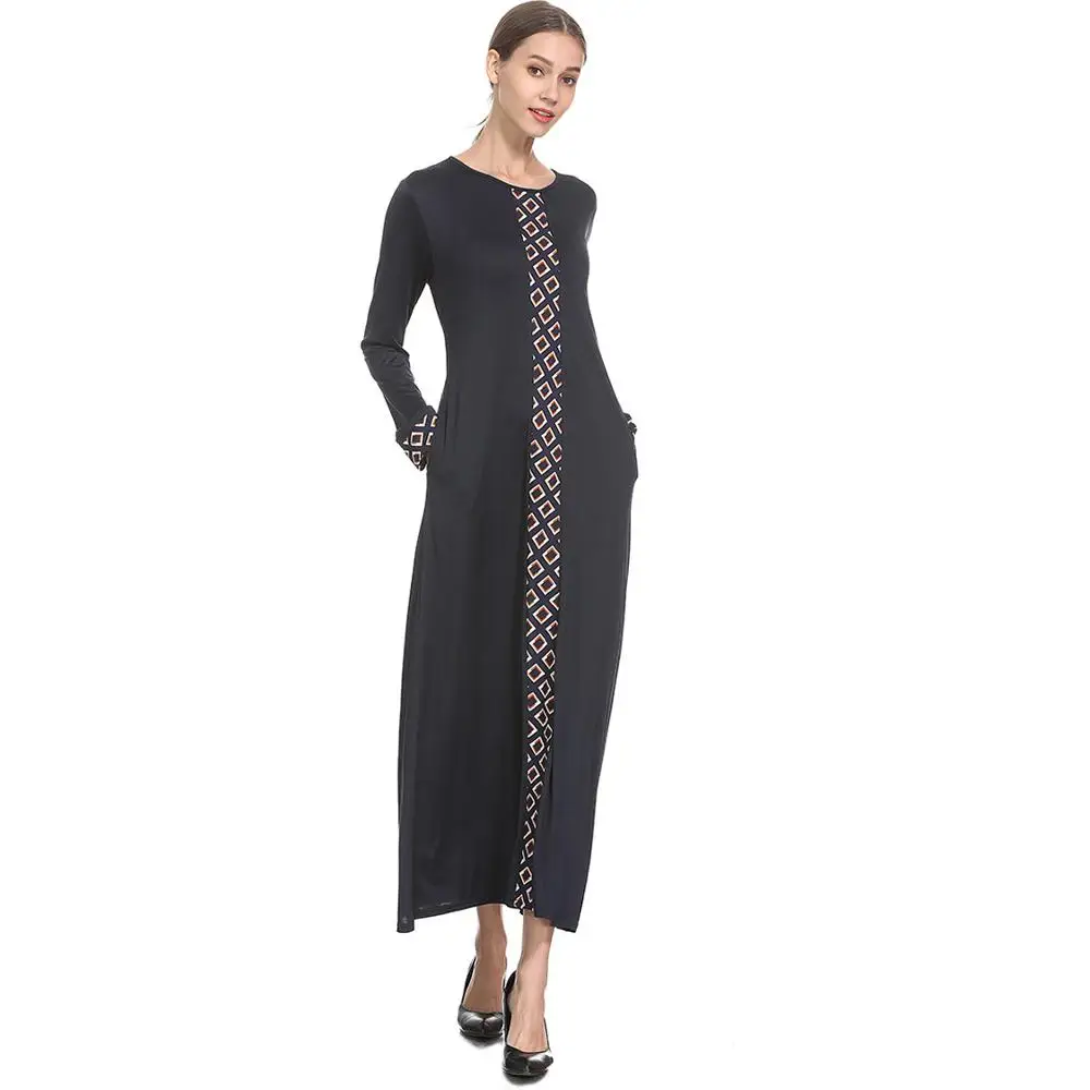 Индивидуальное мусульманское платье для женщин с мусульманской абаей