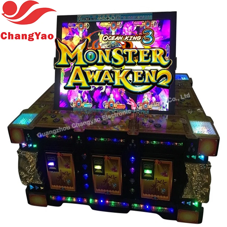 Hot Selling Fishing Season spinning machine Monster Awaken coin operated arcade machine