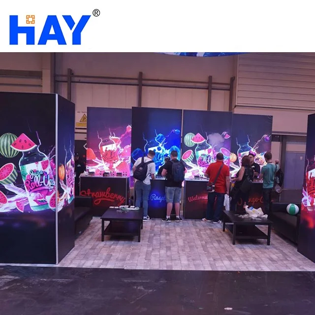 10ft Custom Design Backlit Lightbox Trade Show Display