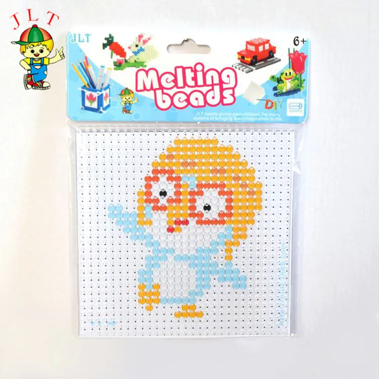 Factory Wholesale Fuse Iron Bead Perler Bead Little Animal Plastic Cat Perler Beads Puzzle Toy For Children