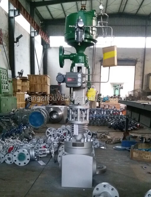 High pressure steam pressure reducing valve