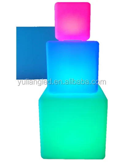 RGB multiple flashin modes led ball light outdoor /beach ball Christmas lights led cube lighting