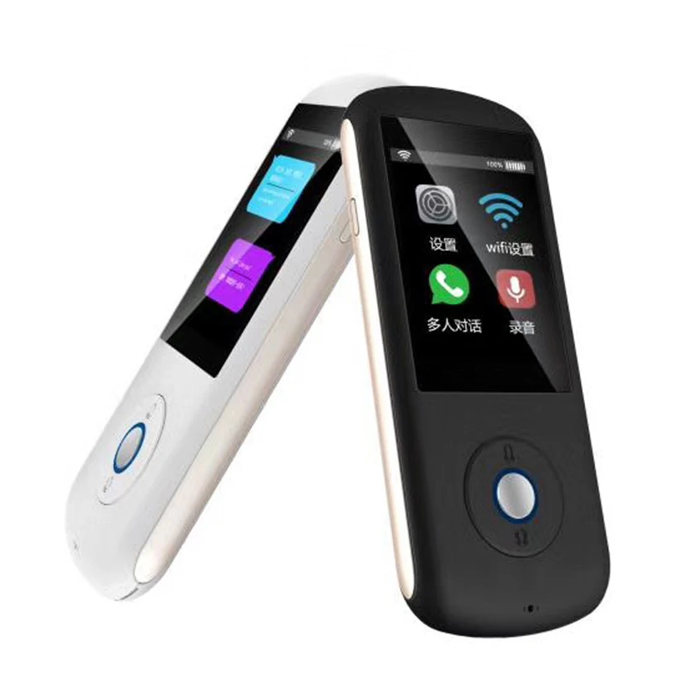 
2018 Hot Sales 2.4 Inch Touch Screen Mini Portable Wifi Voice offline translator 