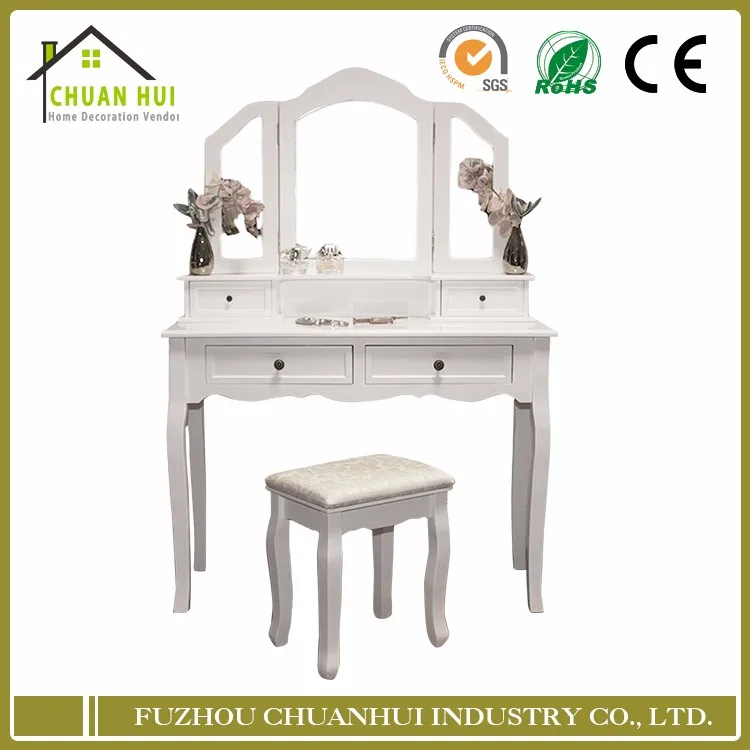 Women's Cheap Home Cream Range Refuge Dressing Table