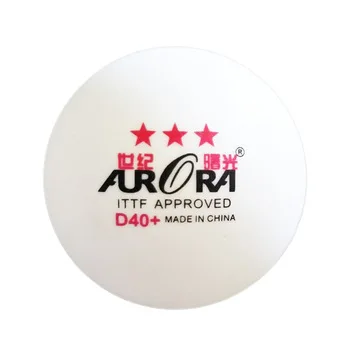 Aurora Best quality ITTF approved 3 star 40mm ping pong ball abs seam table tennis ball competition ball