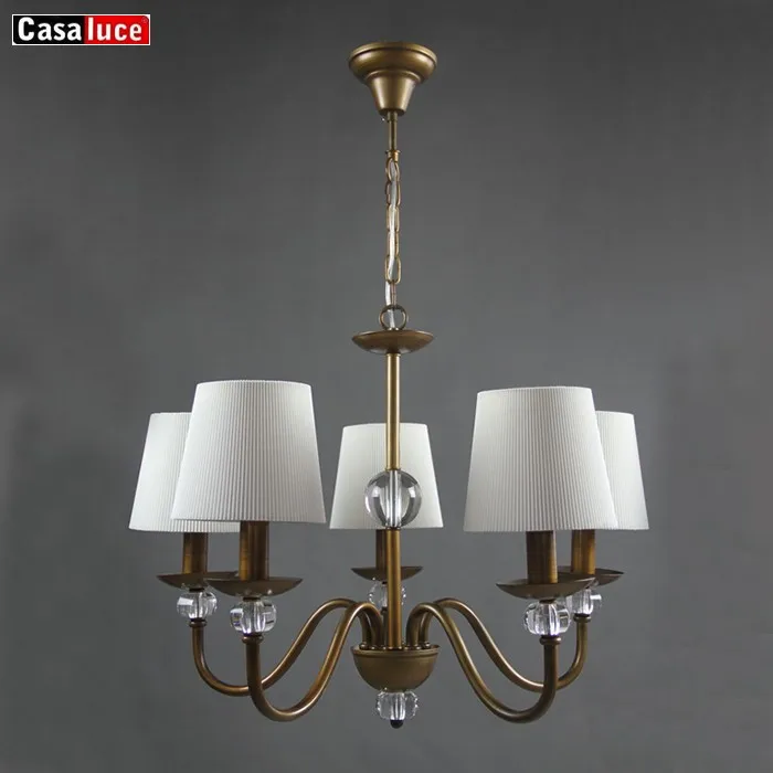 
2 years warranty Iran market cheap E14lampholder LED brass chandelier 
