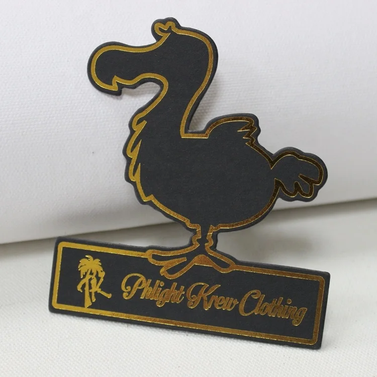 brown kraft paper hangtag, t-shirt hang tags, fashion design hangtag for swimwear