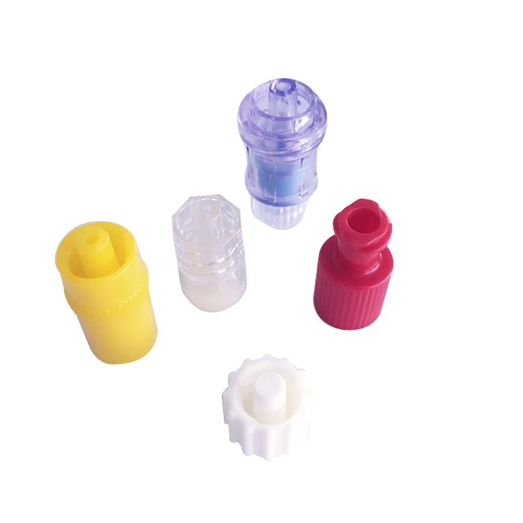 High quity Sterile Disposable medical luer lock connector stopper for syringe  Closing Cones Male and Female Luer Lock Fitting