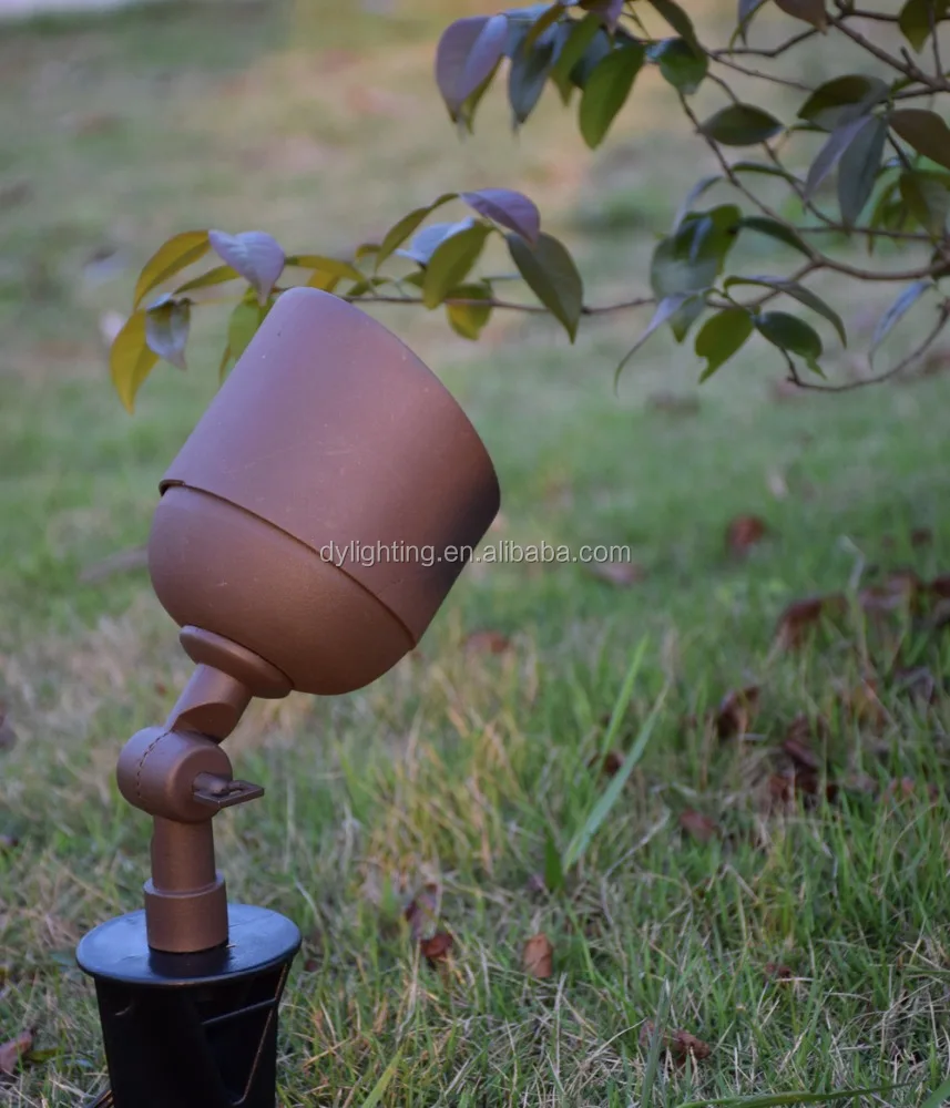 12V Cast Aluminium Powder Coating Led Grass Light Garden Outdoor Lawn Lamp