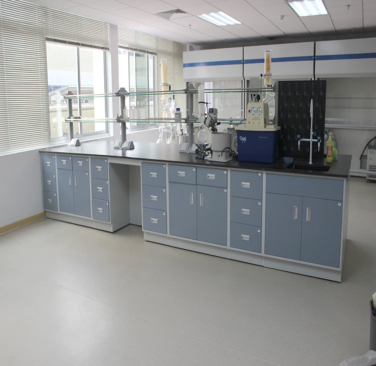 School Kids Science Experiment, Modern Classroom Furniture Chemical Lab Testing Table
