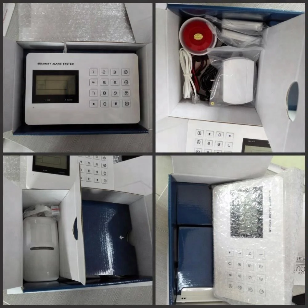 Hot sale Auto Dial PSTN&GSM Dual Network Burglar Security Alarm System Intruder Alert Wireless GSM Home Alarm System