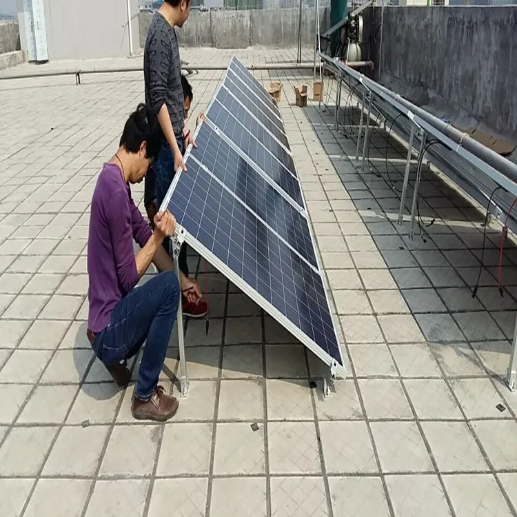 5 ква Солнечная энергосистема 5 кВт домашняя Солнечная система с батареей резервная солнечная система на крыше