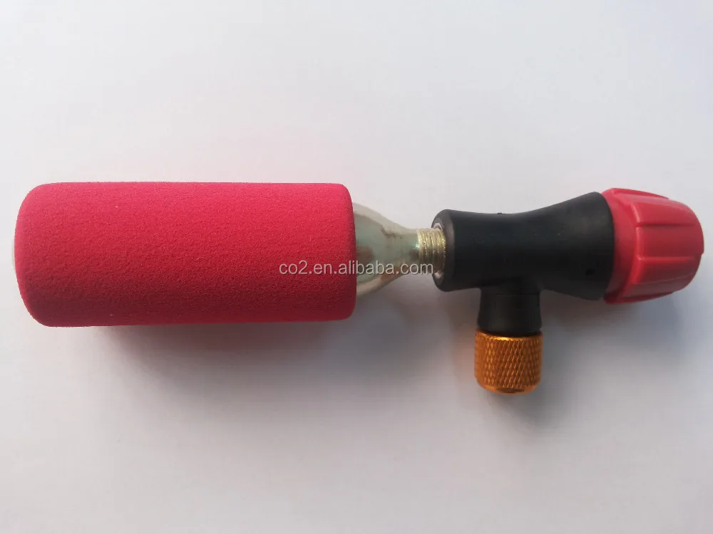 tyre inflator valve equip with 16g 25g for bike inflator,38g for Motorbike inflator