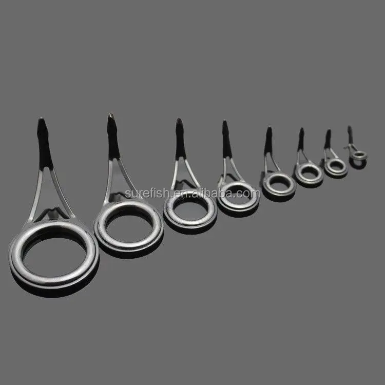 wholesale SIC ring stainless steel frame OS fishing rod guide