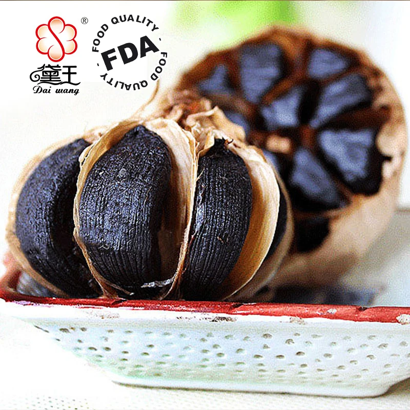Healthy food Hot sale market price Gousse d ail noir Multiple cloves black garlic