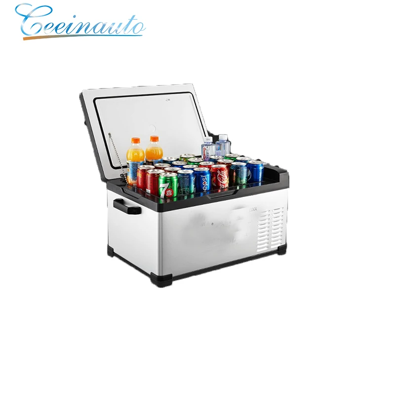 CeeinAuto Good Cooler -20 Degree 12 24 volt fridge freezer in-car refrigerator 50l