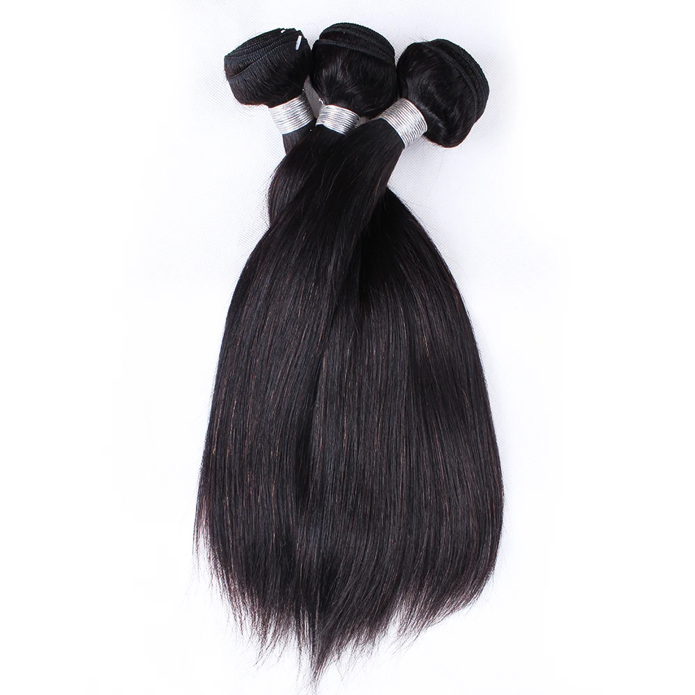Free Sample 100% Human Hair Straight Virgin Hair Natural Hair Products