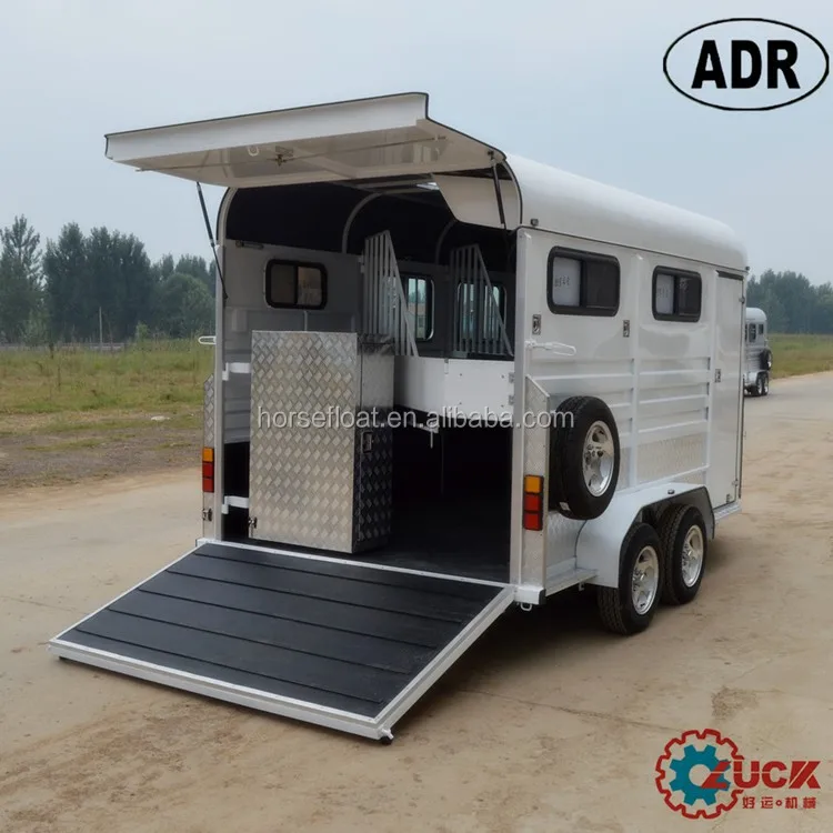 2 horse trailer australia with western swing out saddle box