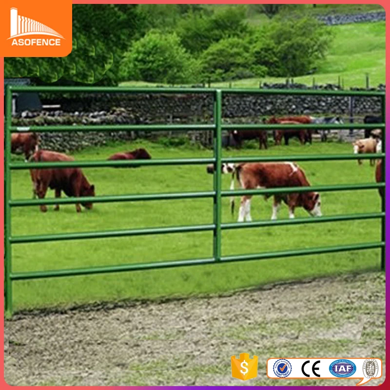 High Quality Welded Galvanized Utility Demountable Cattle Crush  horse round yard/pens panels