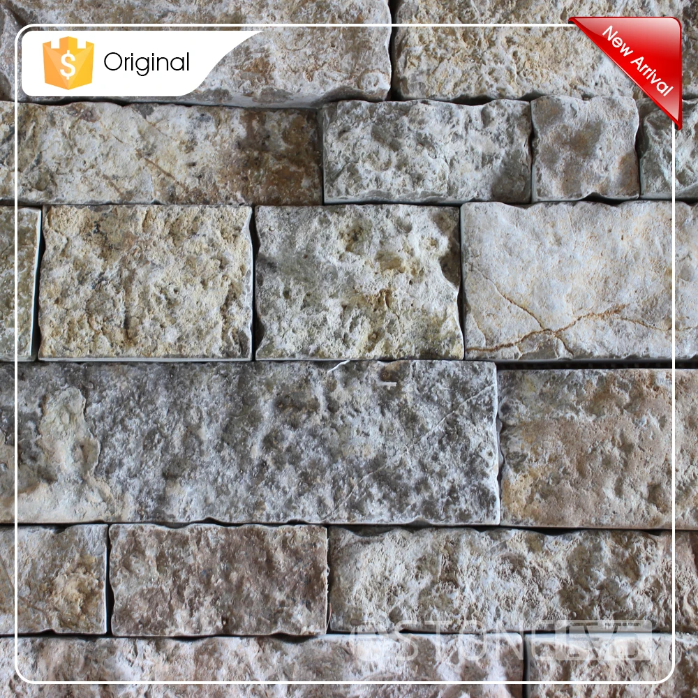 Natural Limestone Waterproofing Culture Stone Siding Veneer External Walls