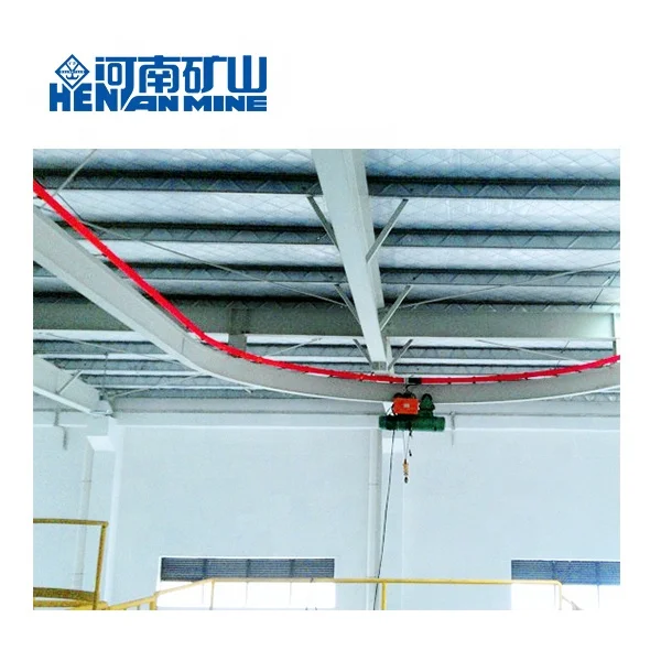 Легкий 250 кг гибкий комбинированный мостовой кран подвесной