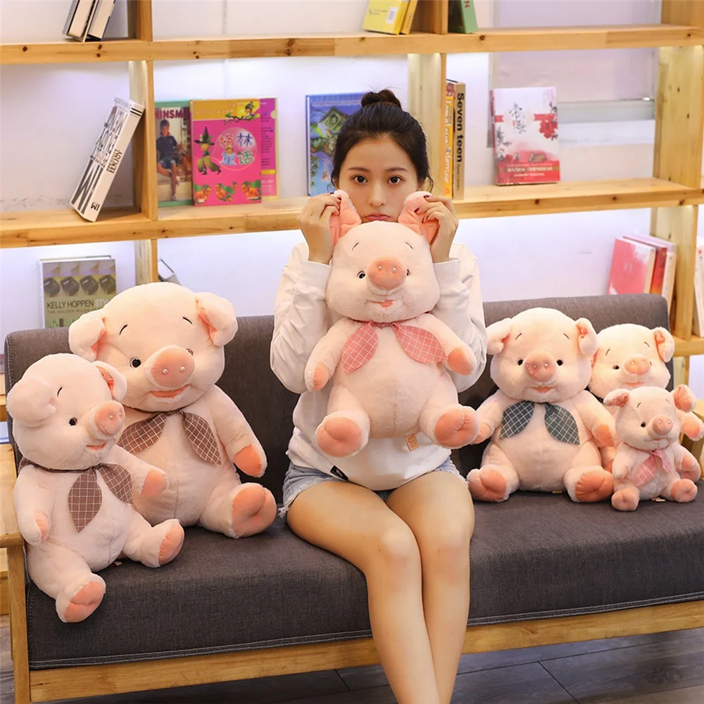 
Cute Plush Pig Pillow Stuffed Plush Pink Pig Toy 