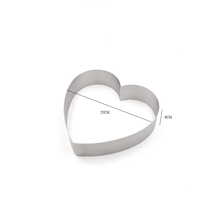 Small MOQ Fast Delivery Baking Tools Stainless Steel Bakery Mold Cake