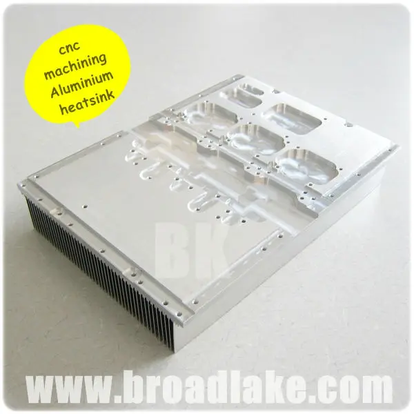 BROADLAKE, HIGH POWER HEAT SINK, CNC MACHINING